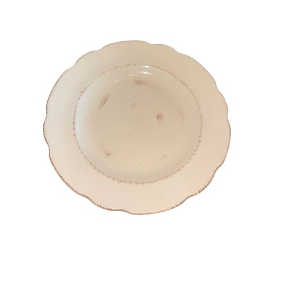 Ballard Designs Scalloped Edge Dinner Plate - Picture 1 of 4